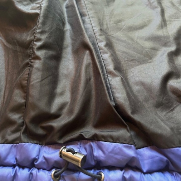 American Eagle Outfitters Puffer Vest Jacket | Navy &  Cobalt Blue | Size: Small - Picture 5 of 7